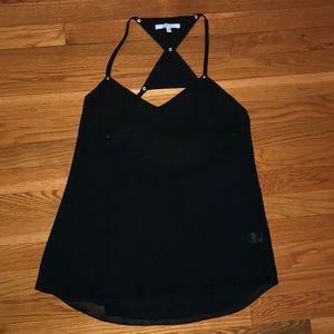 Naked zebra tank top